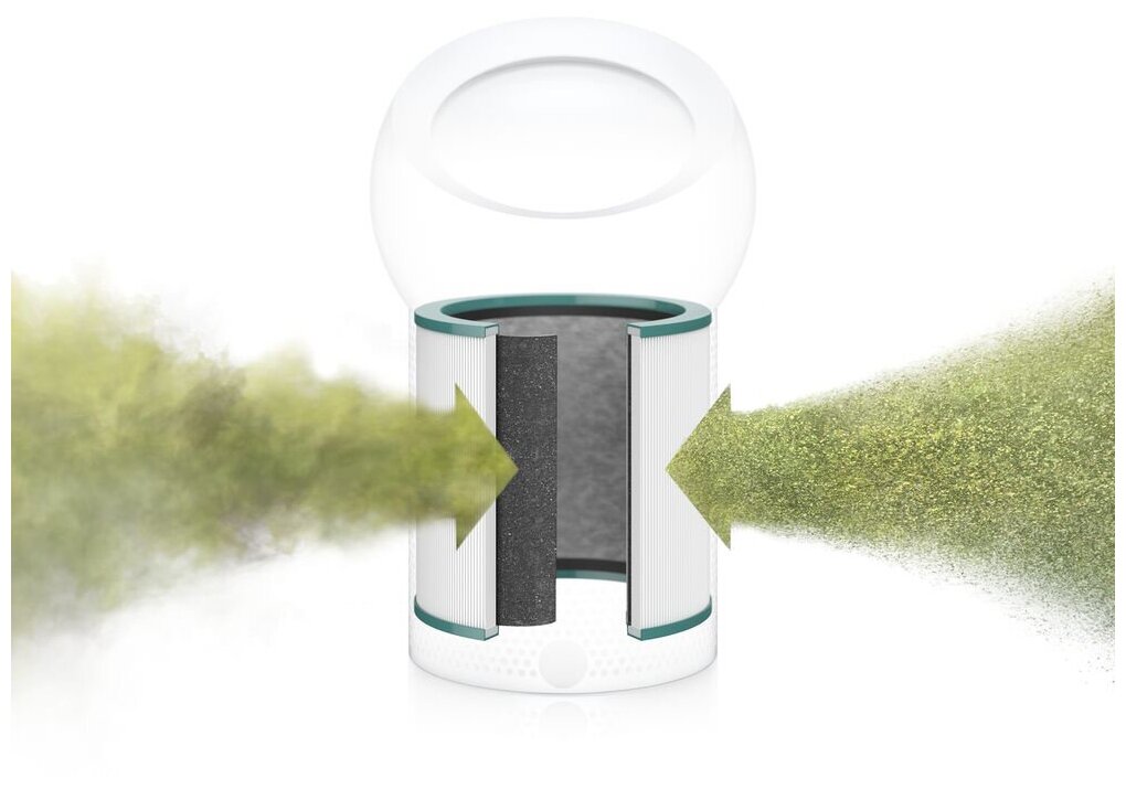 Воздухоочиститель DYSON Pure Cool Me BP01, белый/серебристый [275910-01] - фото №15