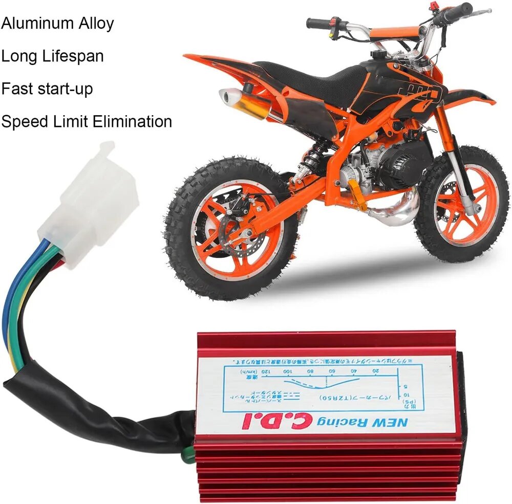 Коммутатор CDI 5-контактный для 50-125cc ATV Scooter