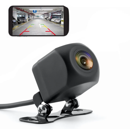 Авто камера заднего вида Wi-Fi UNI-001 беспроводная черный 2680₽