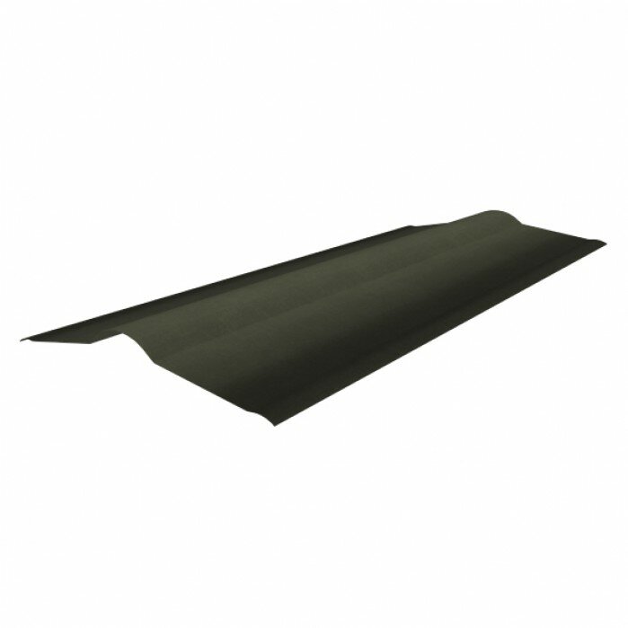 Конек для Ондулина Smart Зеленый 420х1000мм - 10шт/уп — фото 1