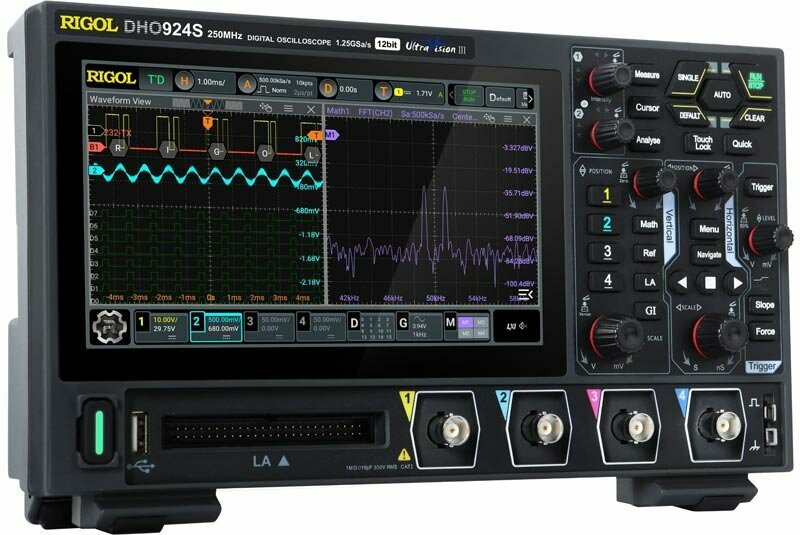 RIGOL DHO914S Осциллограф цифровой высокого разрешения