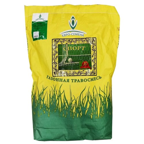 Смесь семян Евро-Семена Спорт, 10 кг, 10 кг смесь семян евро семена сибиряк 5 кг