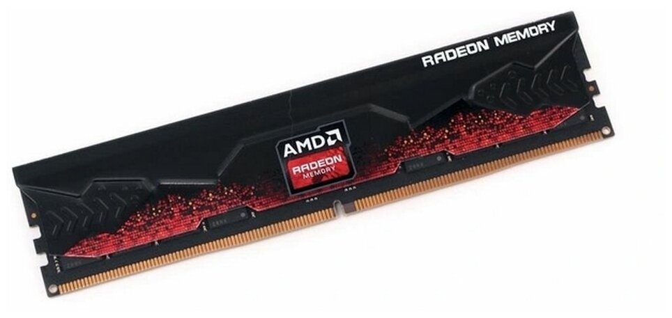 Оперативная память 8GB AMD Radeon DDR5 4800 Long DIMM R5S58G4800U1S Non-ECC, CL40 1.1V Heat Shield Retail (184259)