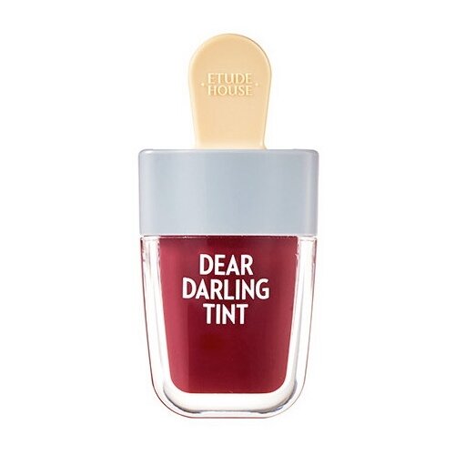 Etude Тинт для губ гелевый Dear Darling Water Gel Tint Ice cream, RD306 Shark Red