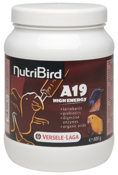 Versele-Laga корм NutriBird A19 High Energy для птенцов