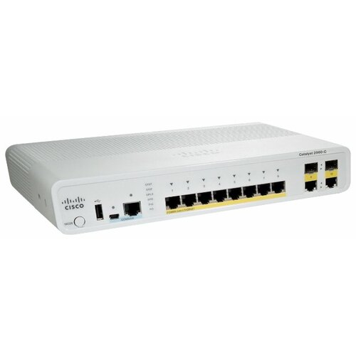 Коммутатор Cisco WS-C2960C-8PC-L 7882400₽