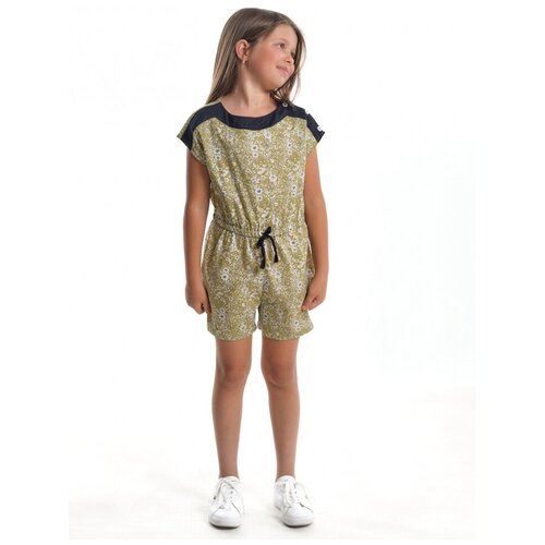 Платье Mini Maxi, размер 98, хаки школьный фартук mini maxi размер 98 хаки