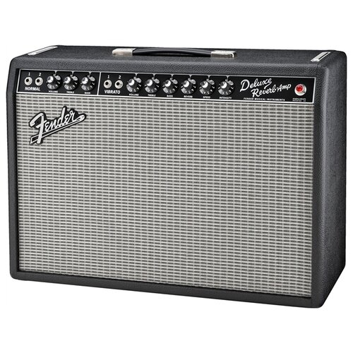 FENDER '65 DELUXE REVERB 22 WATTS/1-12' JENSEN 7 BLACK TOLEX гитарный ламповый усилитель