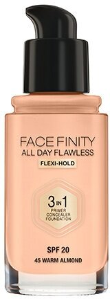 Max Factor Тональная Основа Facefinity All Day Flawless 3-in-1 Товар 44 тон warm ivory HFC Prestige International GB - фото №14