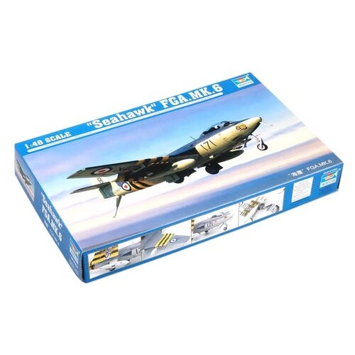 Сборная модель Trumpeter Seahawk FGA.MK.6 (02826) 1:48 сборная модель trumpeter mig 27m flogger j 05803 1 48