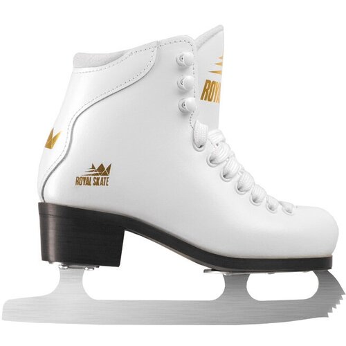 Коньки фигурные ROYAL SKATE (синтет/пл) 37 Белый