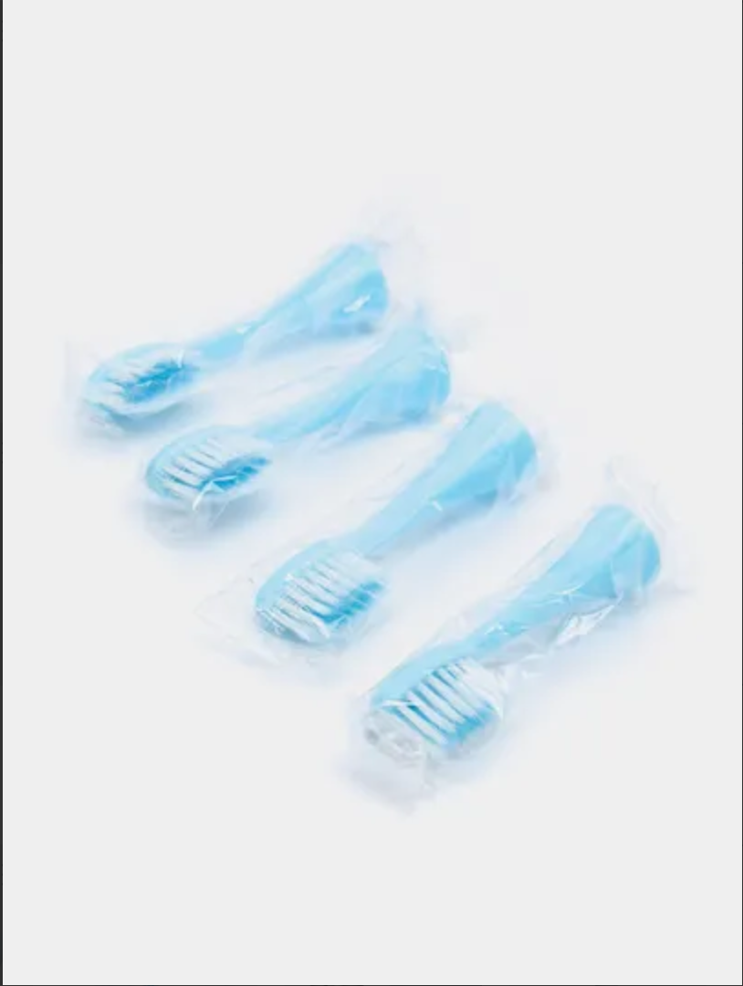 Детская электрическая зубная щетка с мягкой щетинкой/ 4 насадки и батарейка в подарок - фотография № 8