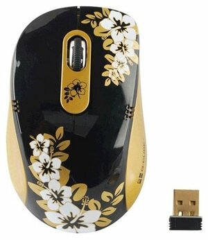 Беспроводная компактная мышь G-CUBE G7MA-6020SS Black-Green USB