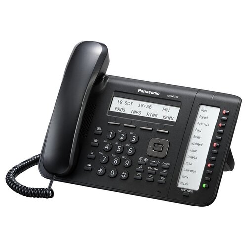 фото Voip-телефон panasonic kx-nt553 черный