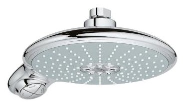 Верхний душ GROHE Power&Soul, 4 режима, диаметр 190 мм, с ограничением расхода воды, хром (27767000)