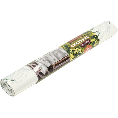 Скатерть для пикника 110х140 см отрывная биоразлагаемая на столодноразоваяна шашлыкдля отдыхас собой 5 шт в рулоне BOYSCOUT 505₽