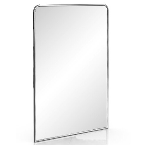 Зеркало 33Р2 серебро, ШхВ 40х60 см, зеркало для ванной комнаты