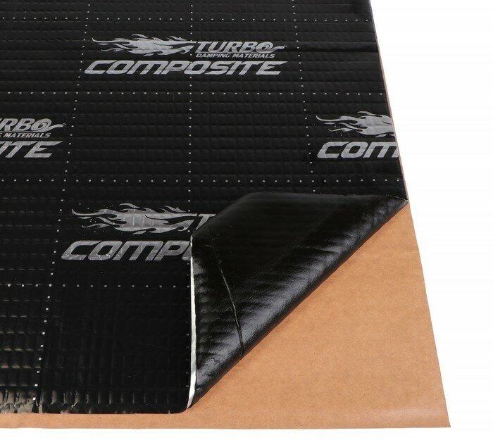 Виброизоляционный материал Comfort mat Turbo Composite M3, размер 700x500x3 мм (10 шт)