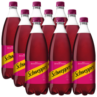 Газированный напиток Schweppes Дерзкий гранат, 1.5 л, 9 шт.