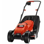 Электрическая газонокосилка BLACK+DECKER EMax32, 1200 Вт, 32 см - изображение