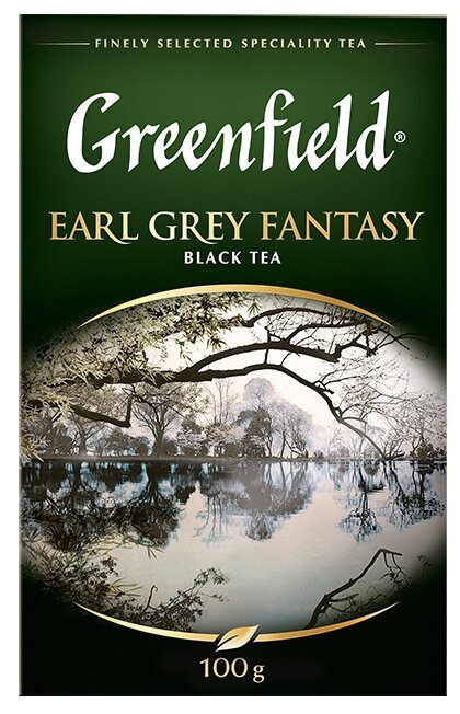 Чай черный Greenfield Earl Grey Fantasy — купить по выгодной цене на Яндекс.Маркете