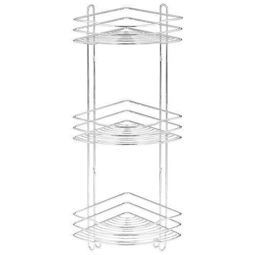 Полка ЧМЗ Стамбул настенная, угловая, 3 яруса 501-006-01