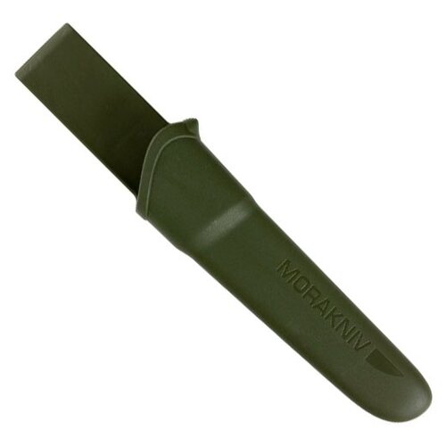 фото Нож morakniv companion mg (нержавеющая сталь) с чехлом черный/хаки