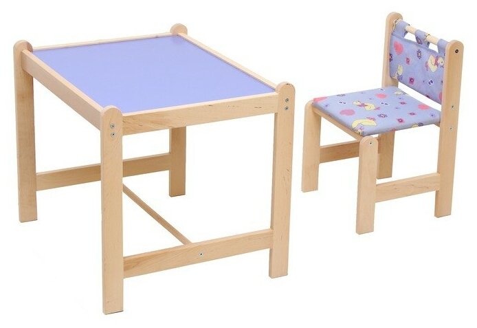 Набор детской мебели: стол + стул «Каспер», «Утки голубые» - фотография № 1