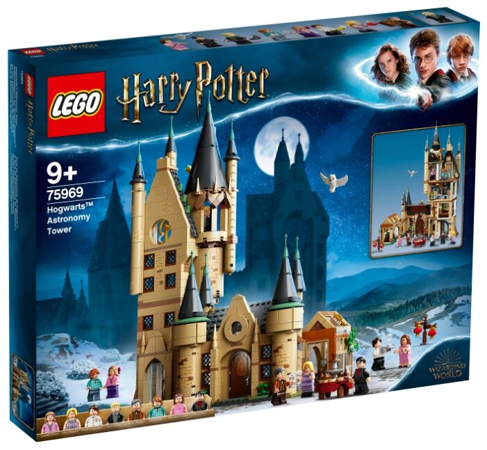 Купить Конструктор LEGO Harry Potter 75969 Астрономическая башня Хогвартса по низкой цене с доставкой из Яндекс.Маркета (бывший Беру) - LEGO Гарри Поттер ⚡