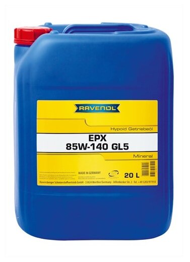   RAVENOL Getriebeoel EPX SAE 85W-140 GL 5 (20) new