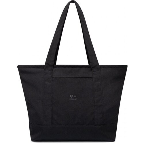 фото Сумка тоут lefrik повседневная, синтетический материал, черный