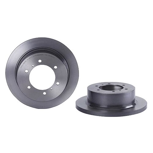 фото Комплект тормозных дисков задний brembo 08.7106.11 315x18 для mitsubishi pajero sport, mitsubishi pajero (2 шт.)