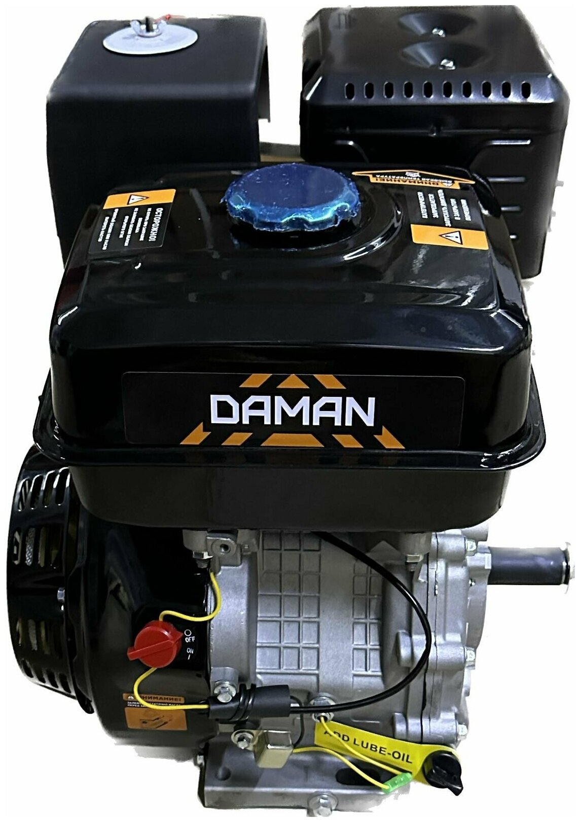 Двигатель DAMAN 445P (17л с шкив 25мм длина вала 71мм) для садовой техники