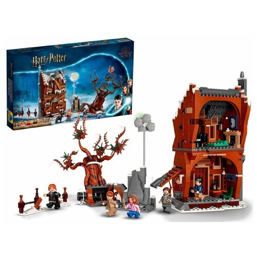 Конструктор Гарри Поттер Хогвартс Визжащая хижина и Гремучая Ива 777 деталей