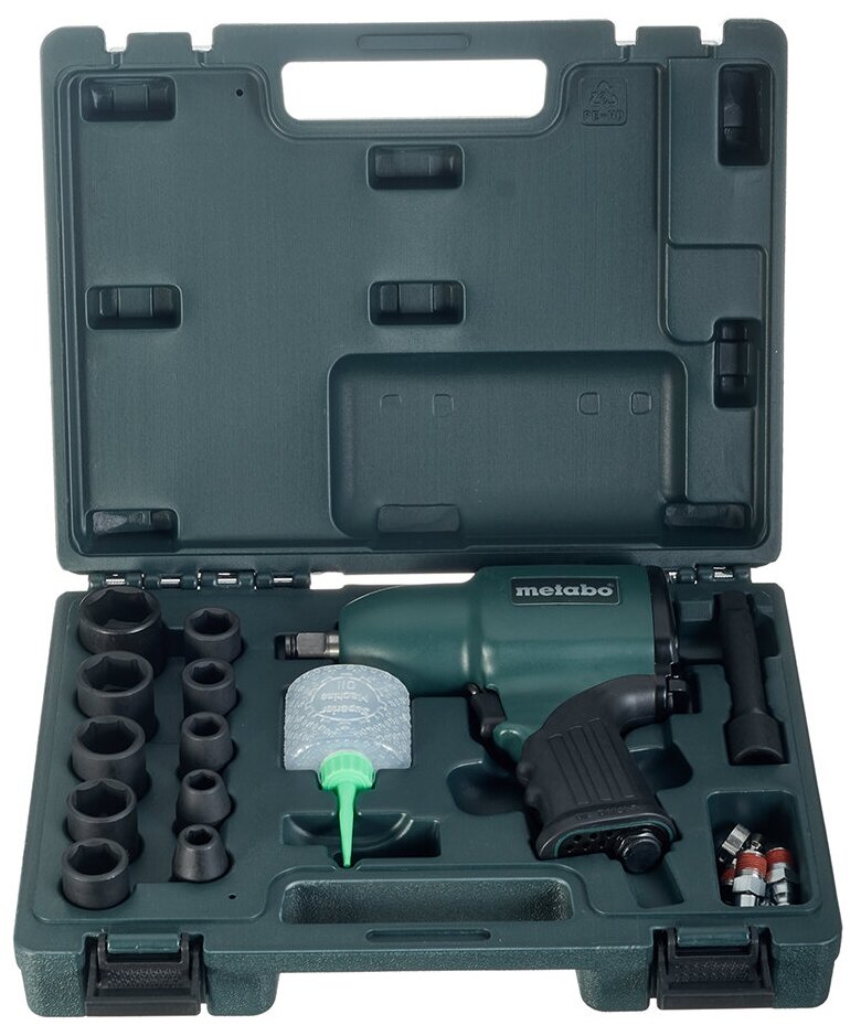 Пневмоинструмент Metabo DSSW 360 Set 604118500 . - фотография № 16