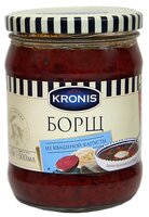 Борщ из квашеной капусты Kronis стеклянная банка 470 г