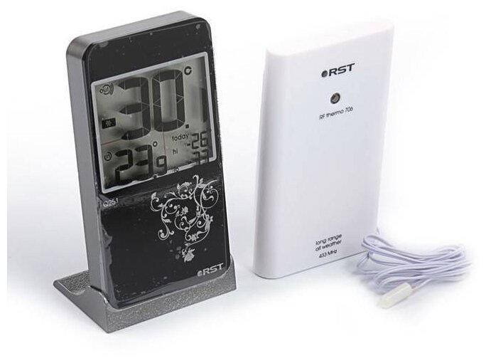 Цифровой термометр С радиодатчиком RST 02251 - фотография № 5