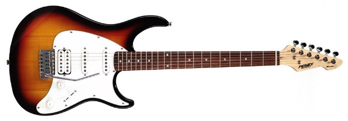 Электрогитара "Raptor Plus" (S-S-S) с винтажным тремоло, Peavey