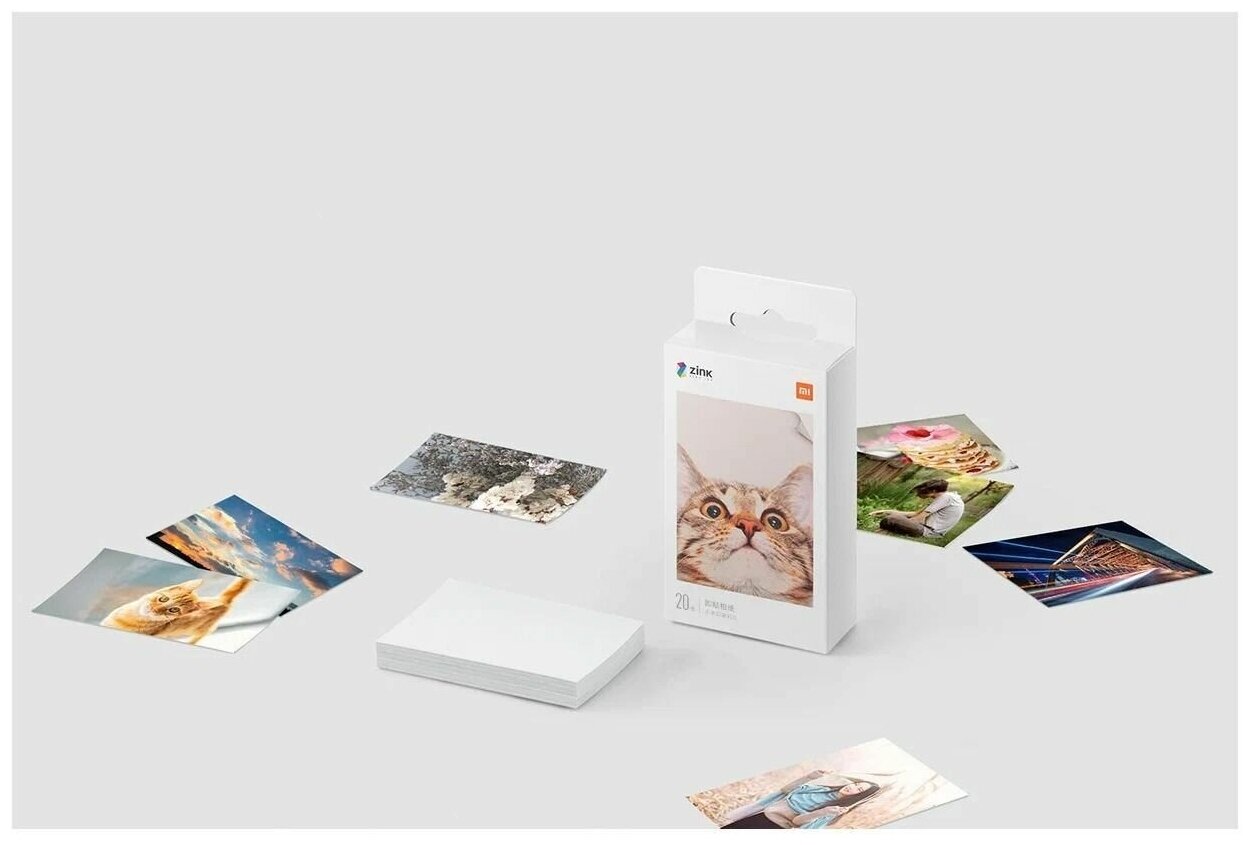 Бумага Xiaomi 50х76мм Mi Portable Photo Printer Paper