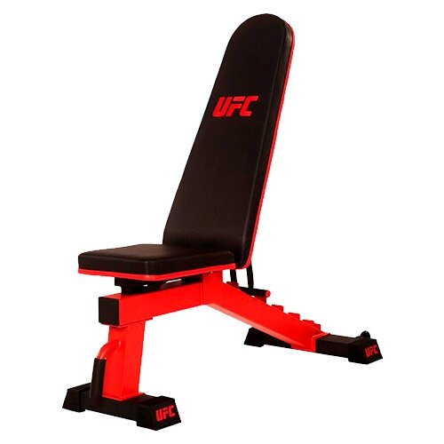 Скамья UFC UHB-69843 черный/красный скамья универсальная ufc folding fid