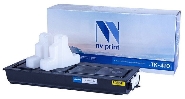 Тонер-картридж NV Print NV-TK410 для Kyocera KM-1620, 1635, 1650, 2020, 2035, 2050 (совместимый, чёрный, 15000 стр.)