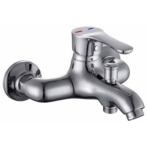 фото Смеситель для ванны с душем aquanet