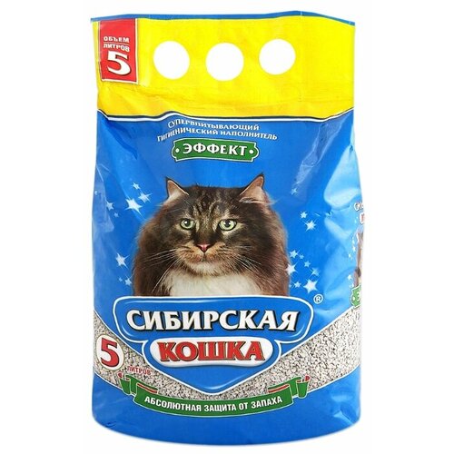 фото Наполнитель Сибирская кошка Эффект (5 л)