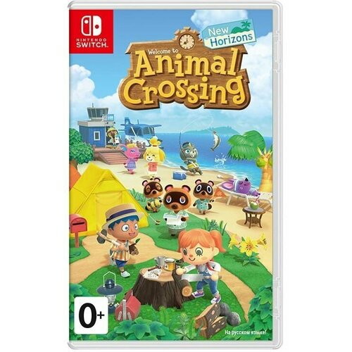 Игра Animal Crossing: New Horizons (Nintendo Switch) (rus) игровая приставка nintendo switch rev 2 32 гб код загрузки animal crossing new horizons animal crossing new horizons edition