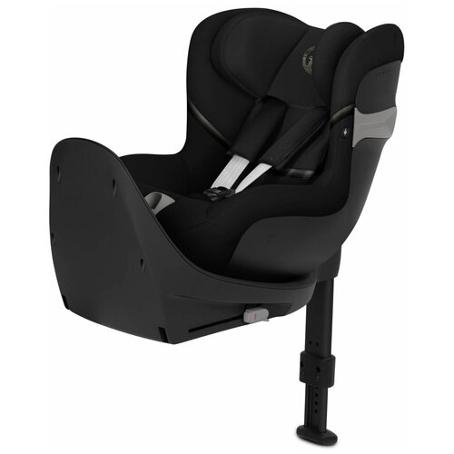 Детское автокресло Cybex Aton S2 i-Size с isofix базой One i-Size, цвет Moon Black, группа 0+, с рождения до 12 мес, с 0 до 13 кг