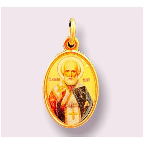 фото Подвеска медальон николай чудотворец, святитель нет бренда