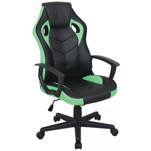 Кресло компьютерное BRABIX Fighter GM-008 черный/зеленый