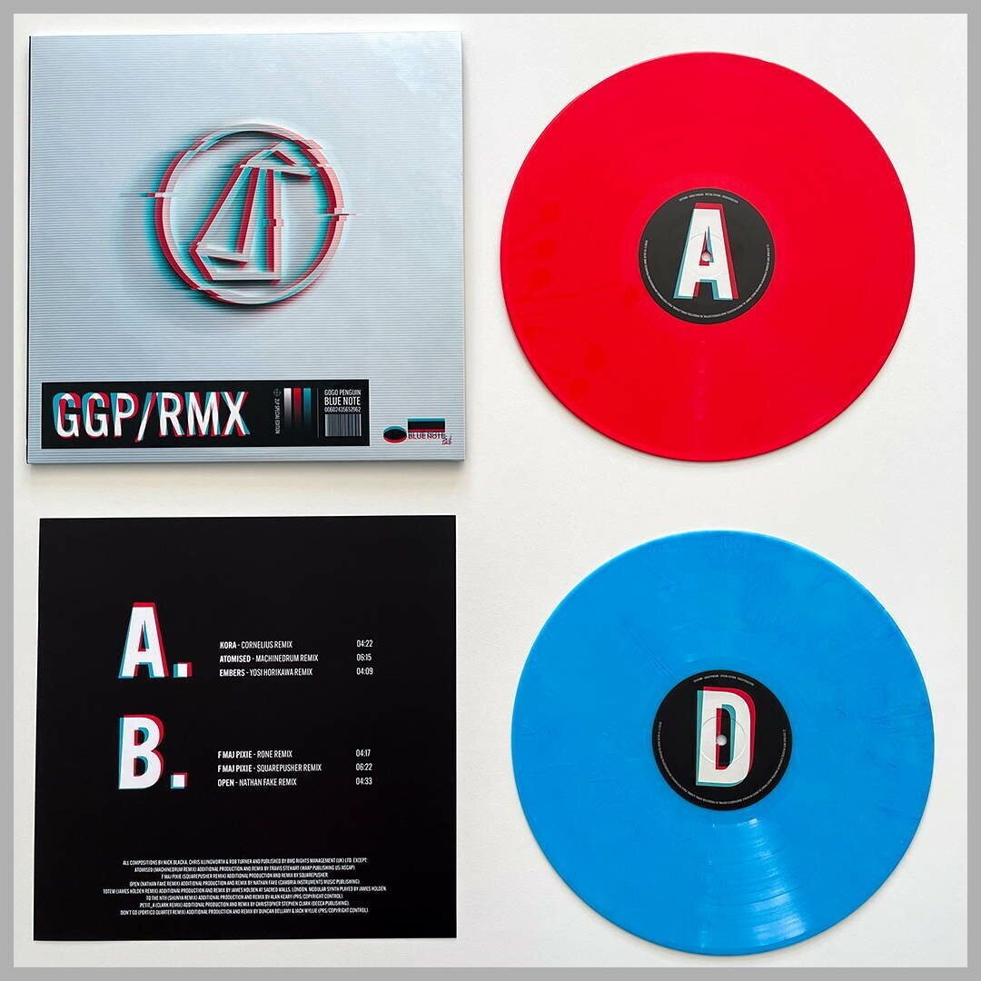 Gogo Penguin Gogo Penguin - Ggp-rmx (limited, Colour, 2 LP) Мистерия звука - фото №3