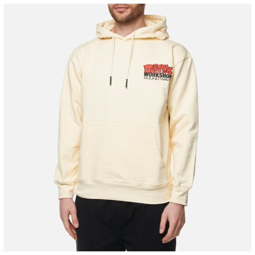 фото Мужская толстовка market soundwave hoodie бежевый, размер m