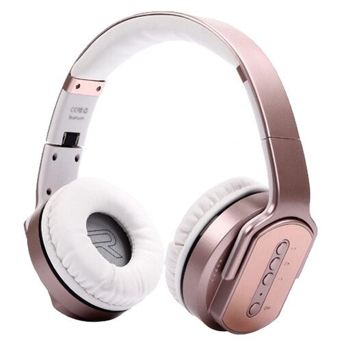фото Беспроводные наушники sodo mh2, rose gold